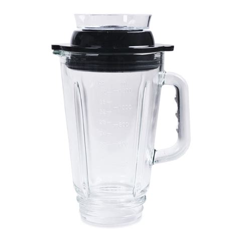 Glass Personal Blender Glass Container with Vacuum Lid (42 oz) – Pharma Hemp