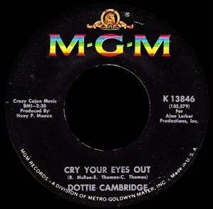 Cry Your Eyes Out Perfect Boy By Dottie Cambridge Single Pop Soul