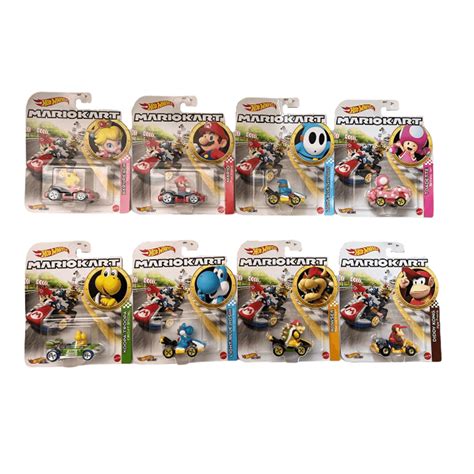 Colección Carritos Mario Kart Hot Wheels Vehículos