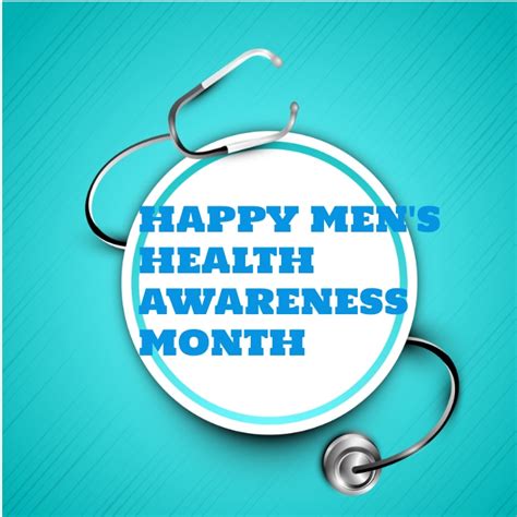 Mens Health Awareness Month Template Postermywall