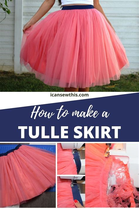 How To Make A Tulle Skirt In 10 Simple Steps I Can Sew This How To