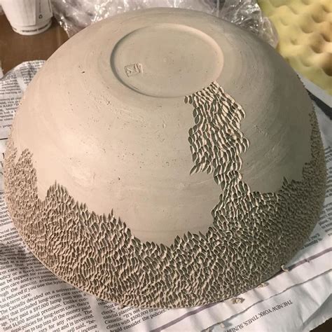 Lana Kova On Instagram Carving In Process Studiolife Ceramics