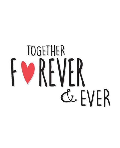 Forever And Ever Wall Canvas Quote Love Anniversary