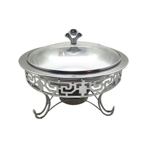 Jual KAGU Chafing Dish Stainless Bulat 25cm Panci Prasmanan Bulat