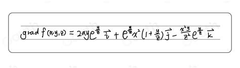 Solved 1 Find The Gradient Vector Field Of F F X Y Z X 2ye Frac Y X [algebra]