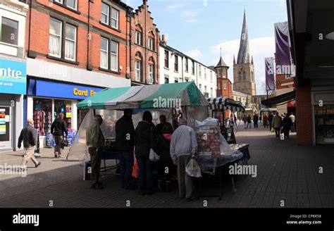 Chesterfield in Derbyshire Stock Photo - Alamy