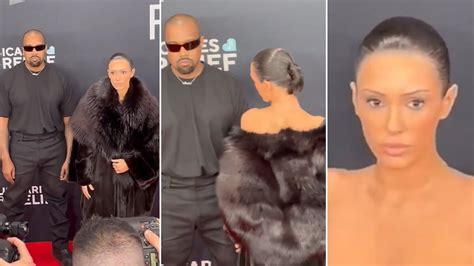 Rapper Kanye West Defends Wife Bianca Censori S Controversial Naked Outfit At Grammys 2025 Calls
