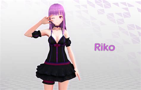 3d Model Riko V3 Original Vrchat And Game Ready