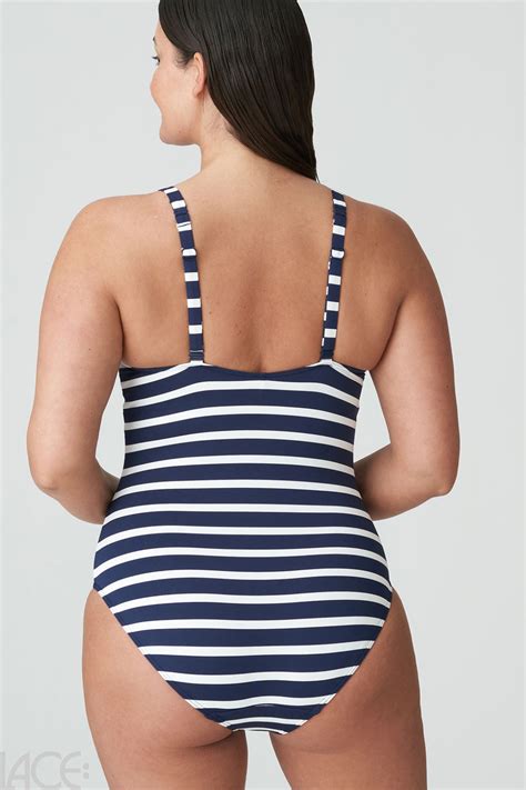 Primadonna Swim Nayarit Badpak Plunge E G Cup Lace Lingerie Nl