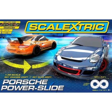 Circuit Miniature Scalextric C Coffret Porsche Power Slide