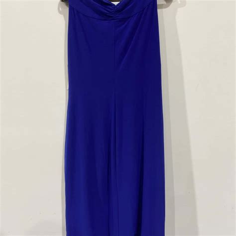 Ralph Lauren Womens Size 16 Formal Dress Blue S