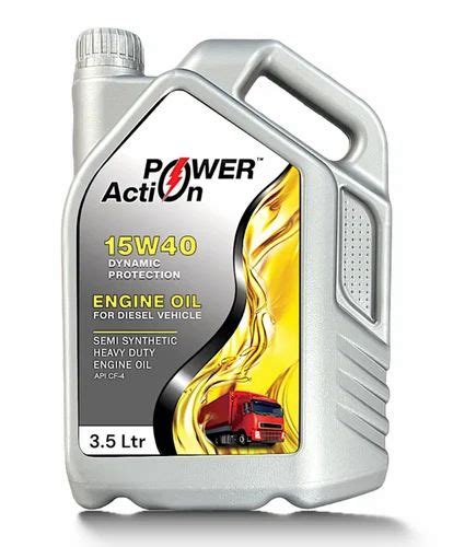 Power Action W Ltr Engine Oil Can Of Litre At Rs Can In