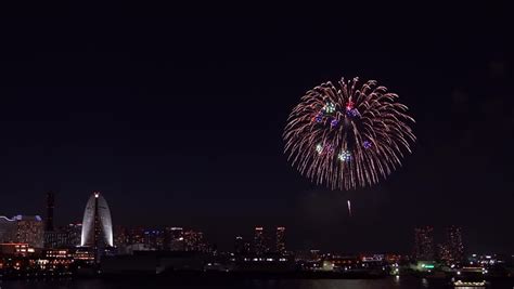 night skyline  yokohama japan image  stock photo public