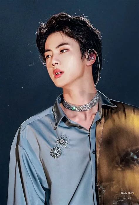 visual portraits  jin bts  forehead exposing hairstyles