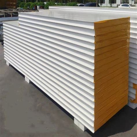 Prefabricated Heat Insulation Polystyrene EPS Sandwich Panels For Wall