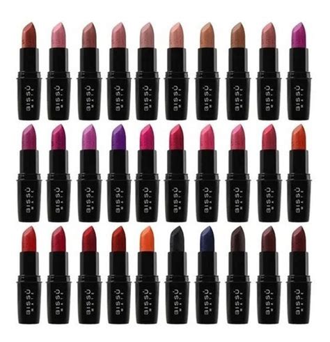 Coleccion Completa Labiales Mate Bissu Ciudades Del Mundo Meses