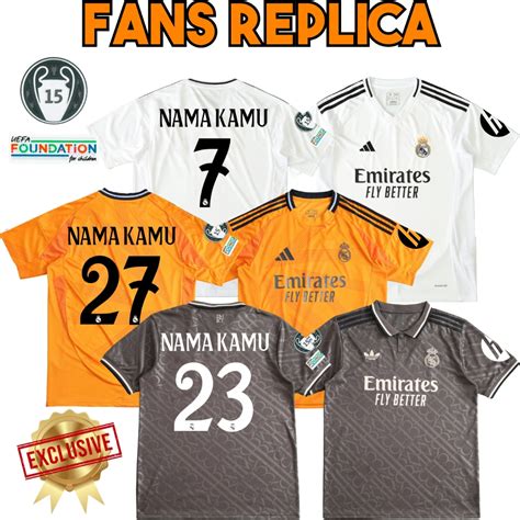 Jual Jersey Real Madrid 2024 2025 Home Away 3rd Third Baju Sepak Bola