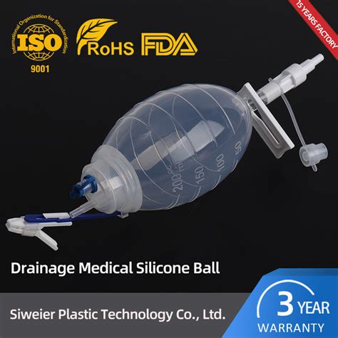 100 Medical Grade Disposable Negative Pressure Silicone Drainage Ball