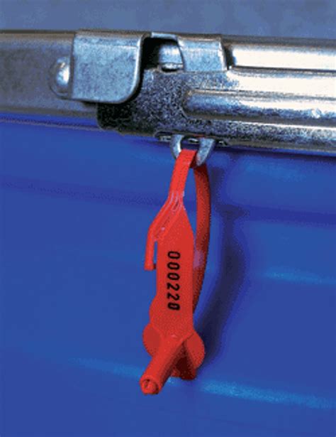 Red Tamper Evident Strap Seals