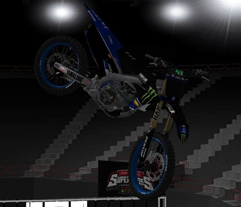 Star Racing Yamaha With Numbers Mx Simulator