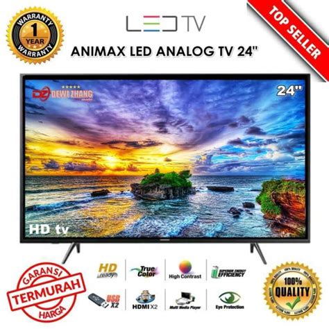 Jual Tv Led Inch Digital Analog Layar Hd Support Usb Hdmi Bisa Buat