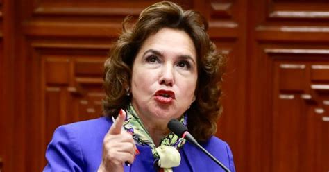 Elvia Barrios No Acatará Decisión “inconstitucional” De Pedro Castillo