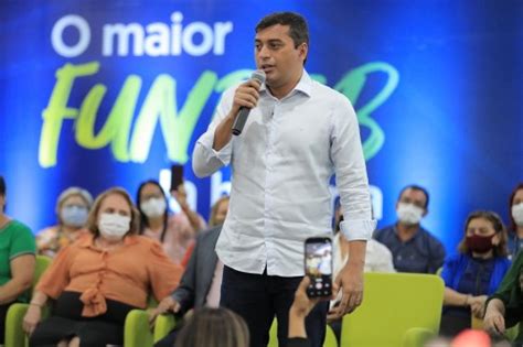 Wilson Lima anuncia maior abono Fundeb para profissionais da educação