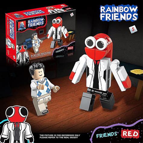 Kinderspeelgoed Roblox Regenboog Vrienden Bouwstenen Figuur Assembleren