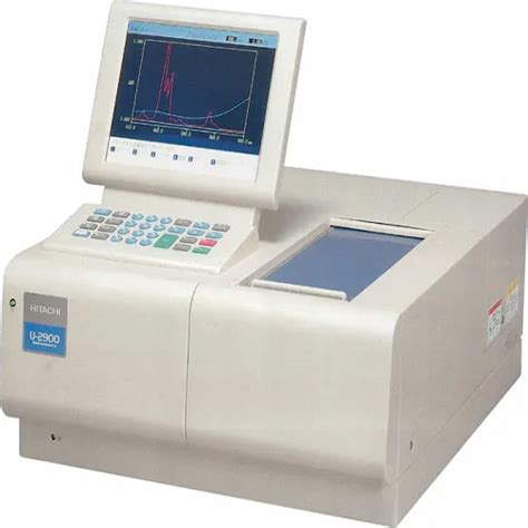 Hitachi U 3900 Double Beam Uv Vis Spectrophotometer Wavelength Range