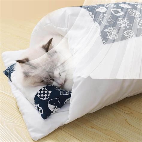 saco dormir para cama gato almofada aquecimento automático saco