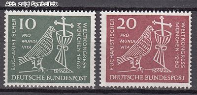 BRIEFMARKEN BUND MICHEL NR 330 331 POSTFRISCH EUCHARISTISCHER