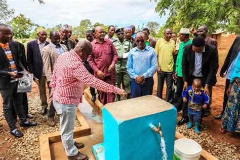 Rc Serukamba Azindua Miradi Miwili Ya Maji Yenye Thamani Ya Zaidi Ya