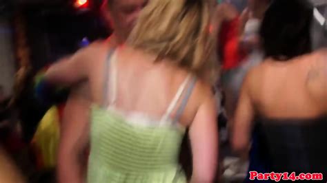 Euro Amateur Cockriding At Club During Party