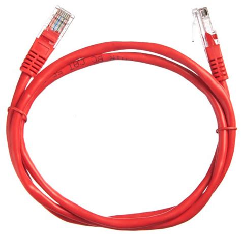 Купить Патч-корд UTP4 cat 5e, TECHNOLINK 57104, 1 м, красный, U/UTP ...