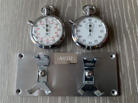 VINTAGE SMITHS STOPWATCH Rally Timer Smiths Watch Dashboard Rally Timer