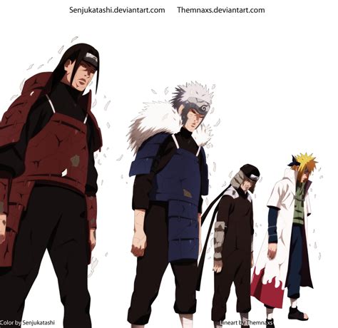 Hokages by SenjuKatashi on DeviantArt