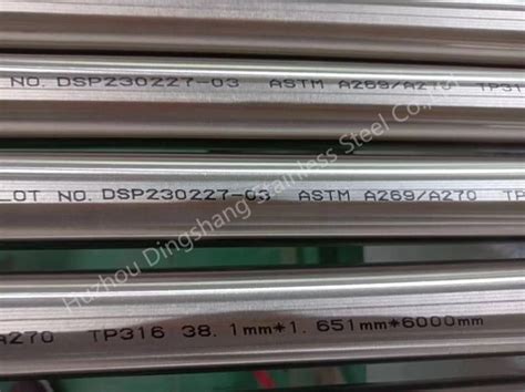 Factory Direct ASTM A270 A554 AISI SUS 201 304 304L 316 321 316L