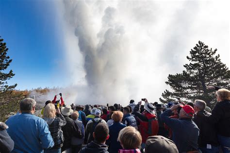 Steam On Steamboat The Worlds Tallest Active Geyser Has Another