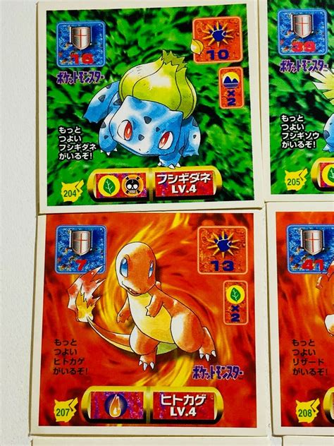 Mavin Charizard Blastoise Venusaur Pokemon Stickers Amada Seals