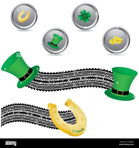 Saint Patrick's Day symbols Stock Photo - Alamy