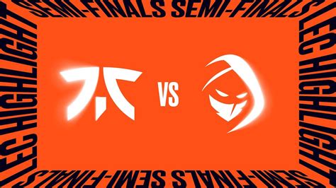 Fnc V Rge Match Highlights Lec Summer Semifinals Youtube