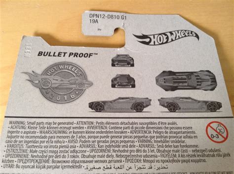 JULIAN S HOT WHEELS BLOG Bullet Proof Gold Exclusive 2016 Europe Mail In