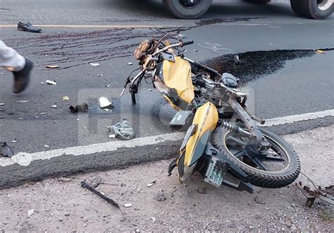 Desgracia Motociclista Y Su Acompa Ante Perecen Tras Brutal Colisi N