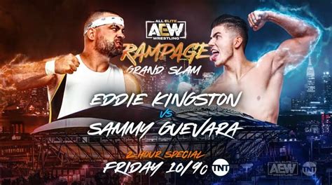 All Elite Wrestling Anuncia La Cartelera De Aew Rampage Grand Slam 2022