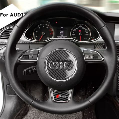 Pour Audi A1 A3 A4 A5 A6 A7 A8 Q3 Q5 Q7 Sline Volant Volant En Fiber De