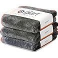 Glart 443TPO 3 Super Absorbent Microfibre Thick Plush Cloths 40 X 40 Cm