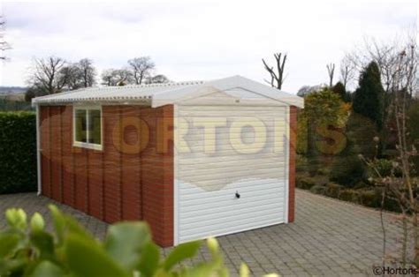 Timber Garages Brick Effect Concrete Garages