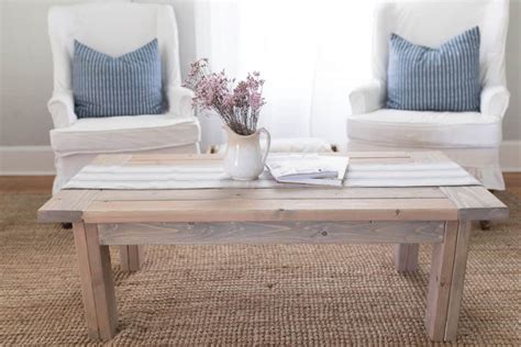 DIY Farmhouse Coffee Table Plans - Farmhouse on Boone