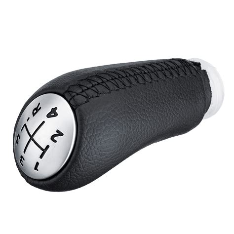 New 5 Speed Gear Shift Knob PU Leather For RENAULT Laguna Megane 2 Clio