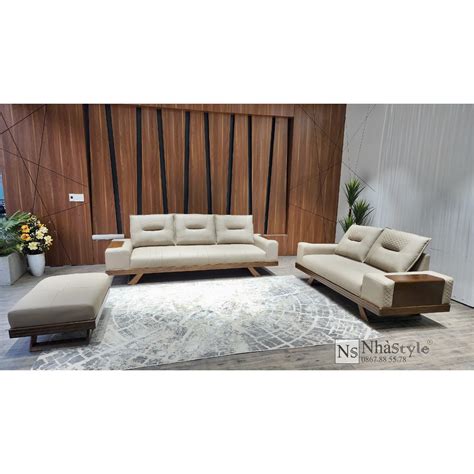 Ghế Sofa Băng Gỗ Tần Bì 392s Nhà Style